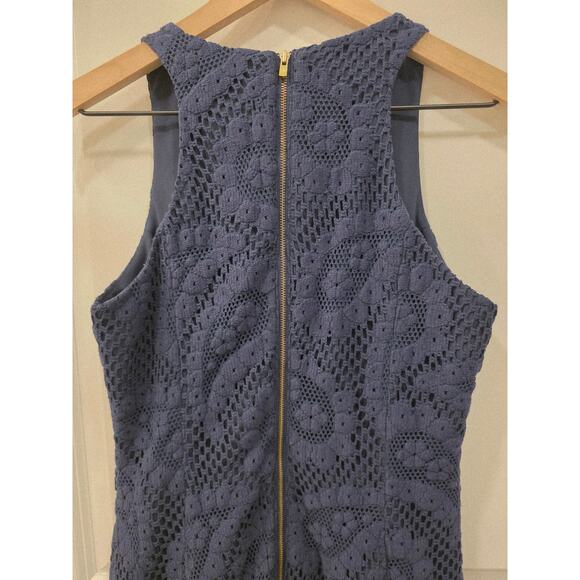 Lilly Pulitzer Blue Paisley lace dress - Picture 5 of 9